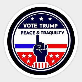 Don't blame me, I voted for Trump, vote for trump 2024 Sticker